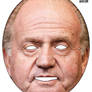 Mascara del Rey Juan Carlos