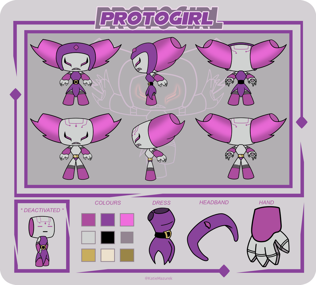 Protoboy and Protogirl Dont like you by KatMaz on DeviantArt