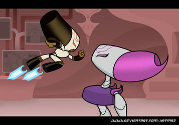 Robotboy-W [HyperActivation!!] by TindyFlow on Newgrounds