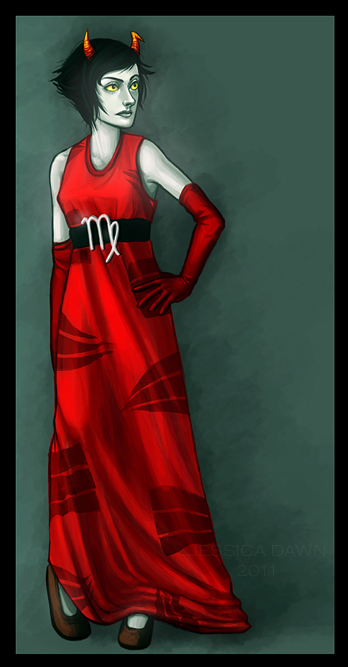 kanaya red dress Kanaya in her red dress. (OC) : r/homestuck