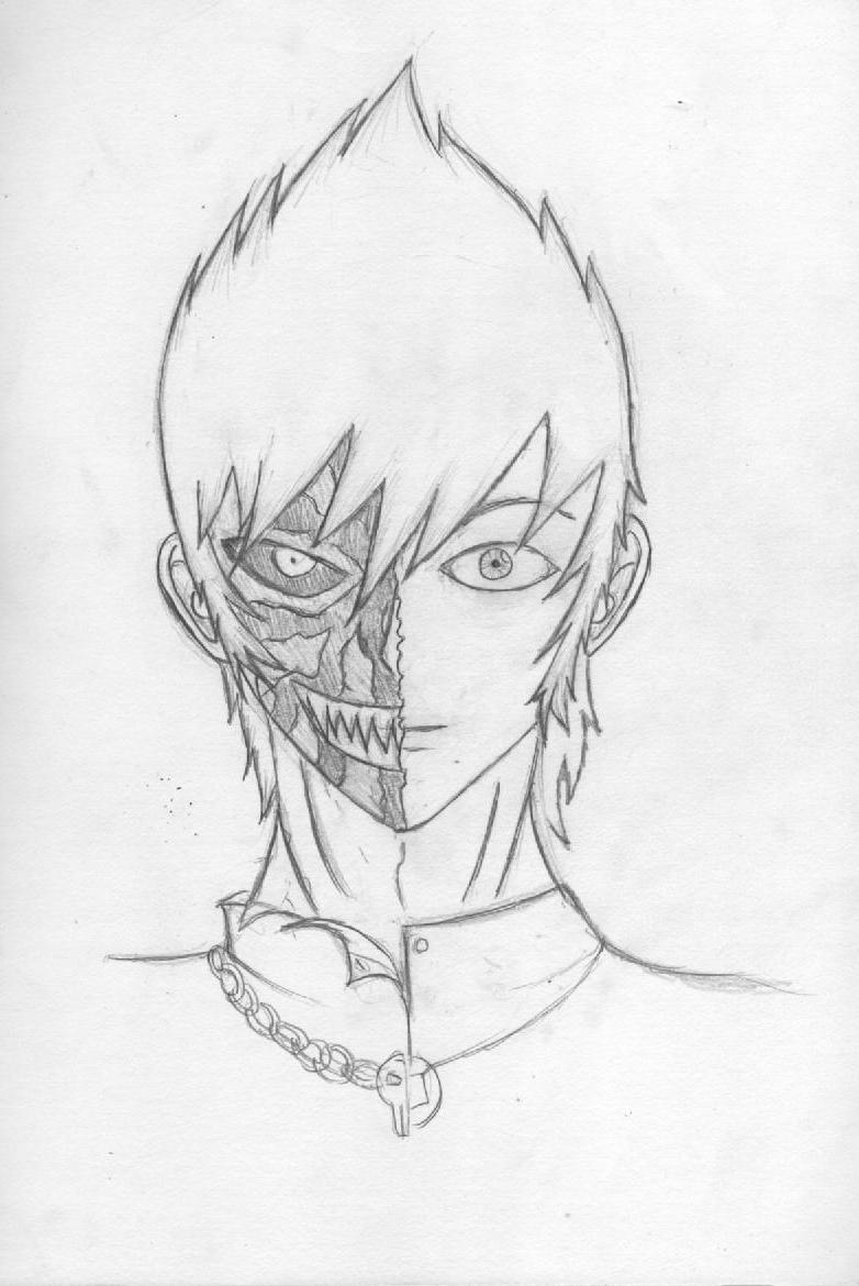 Half Devil Sketch By Adam146 On Deviantart Half Devil Sketch By Adam146 On Deviantart
