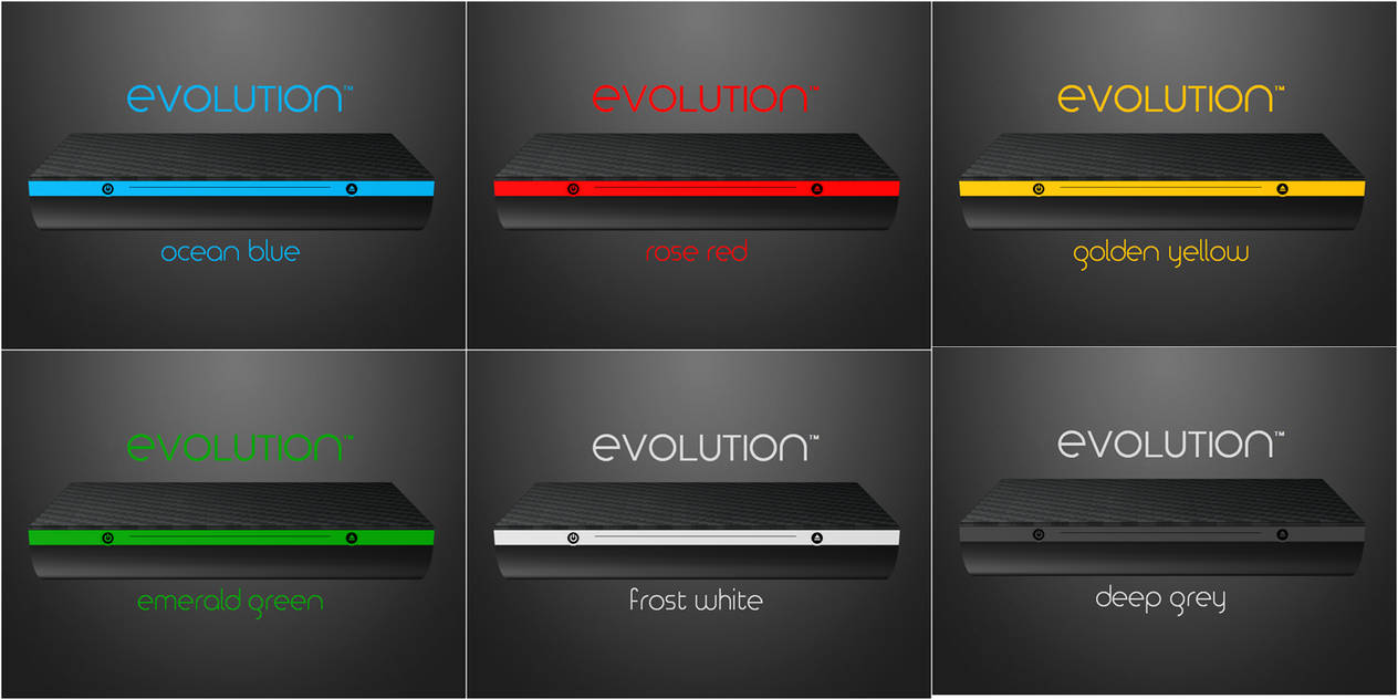 All colors for Evolution by MegaMario99 on DeviantArt