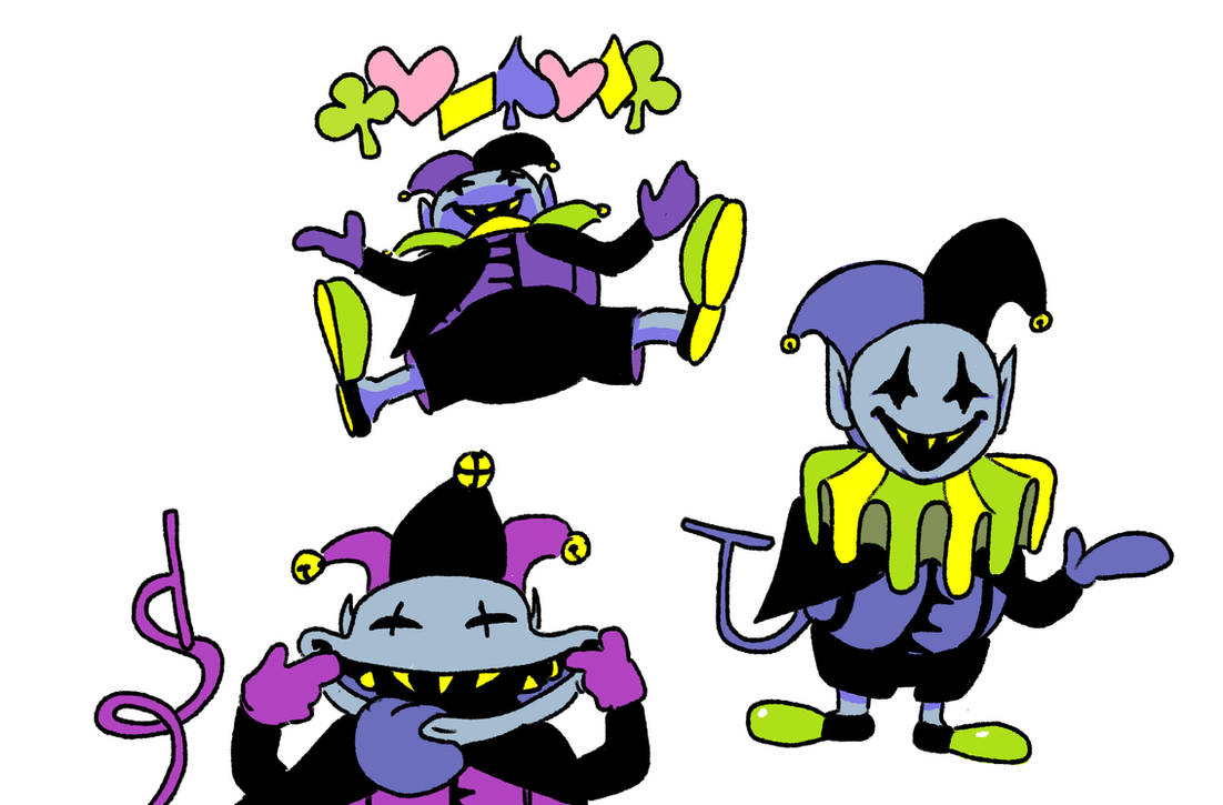 Jevil by LuggyCanDraw on DeviantArt