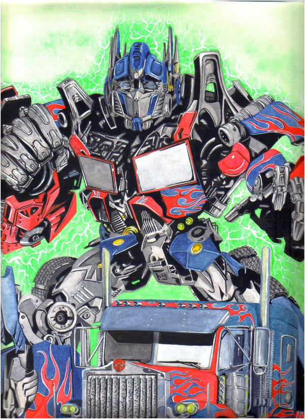 Optimus Prime By Inkinblood On DeviantArt optimus-prime-by-inkinblood-on-deviantart