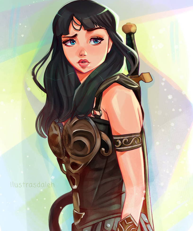 Xena Fan Art By Ilustrasdaleh On DeviantArt xena-fan-art-by-ilustrasdaleh-on-deviantart