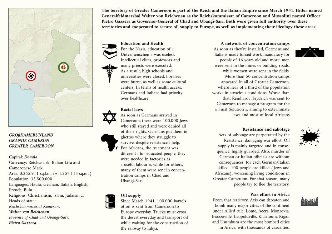Greater Cameroon Life Occupation 1941 By ArtHistorian2000 On DeviantArt greater-cameroon-life-occupation-1941-by-arthistorian2000-on-deviantart