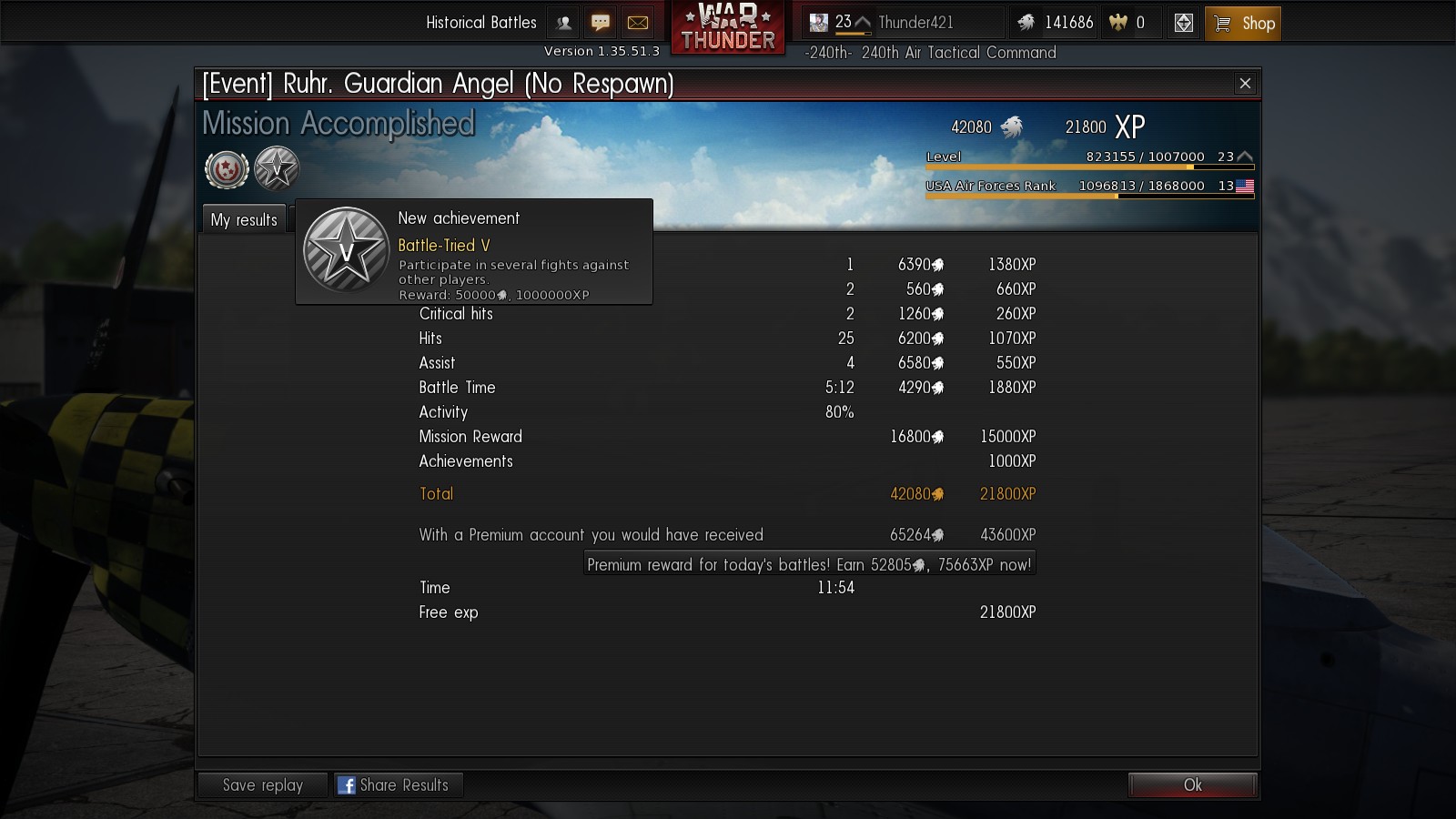 War Thunder: The Average Guardian Angel