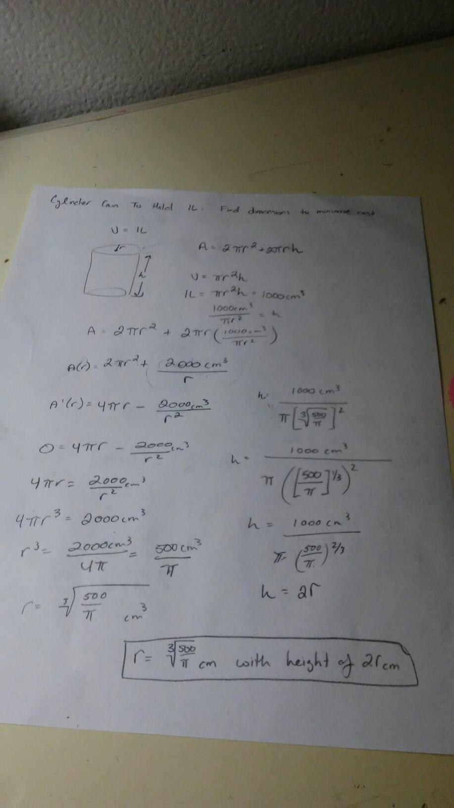 Calculus 1 Optimization By Engineerman93 On Deviantart Calculus 1 Optimization By Engineerman93 On Deviantart