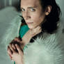 Loki in fur coat