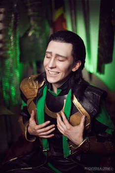 Loki . Having fun.