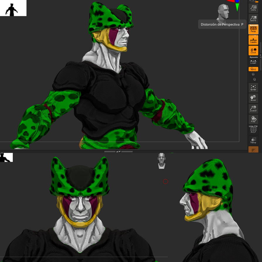 Perfect Cell Rigs Perfect Cell CGI 02 by MarceloDBES on DeviantArt