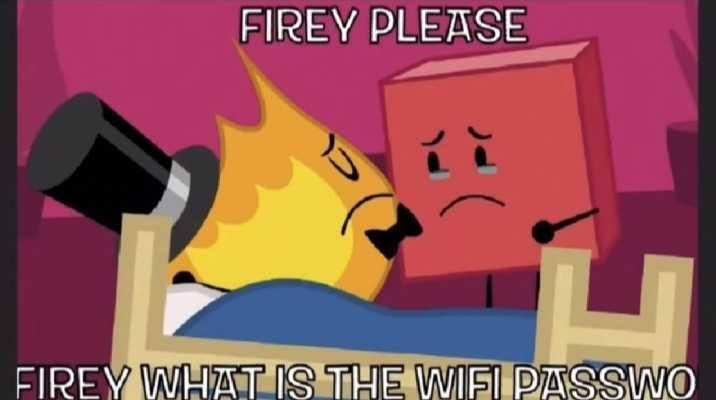 Firey Note FIREY PLEASE FIREY WHAT IS THE WIFI PASSWORD by tigwop on DeviantArt
