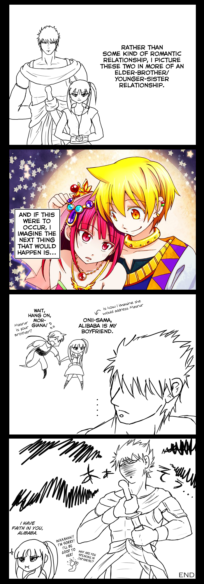 OTP: Masrur x Morgiana + Alibaba = ???