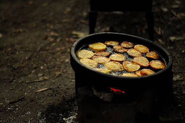 potato with butter