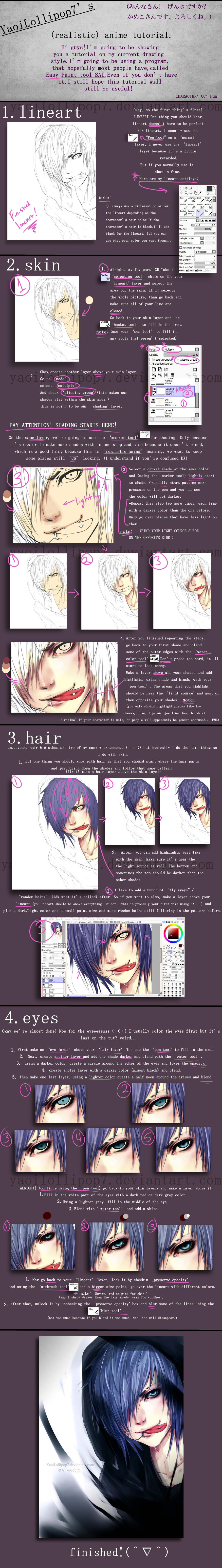 Anime-Style Skin Coloring Tutorial