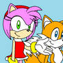 Amy Rose and Tails