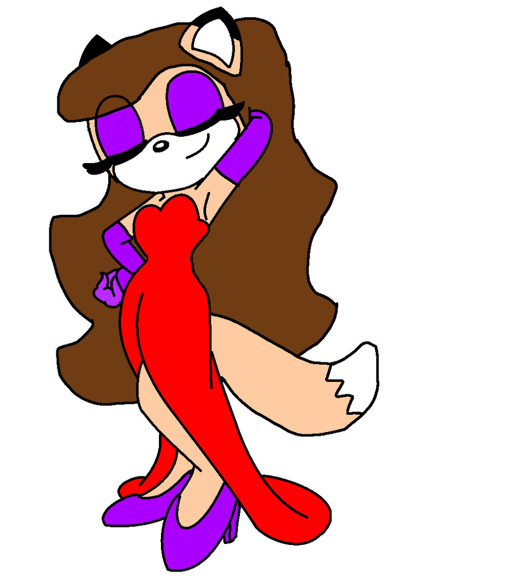 Samantha as Jessica Rabbit by MaxietheFox2005 on DeviantArt