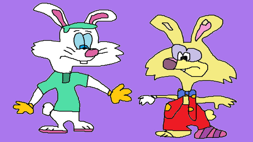 Roger Rabbit and Fall-Apart Rabbit Clothes Swap by MaxietheFox2005 on ...