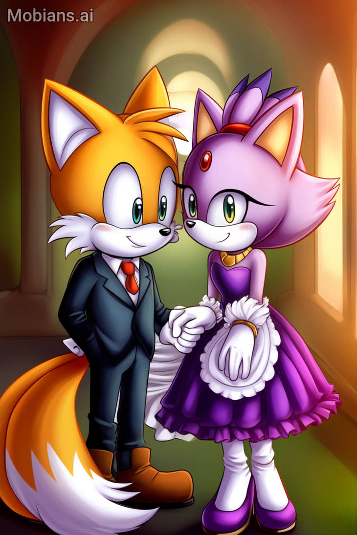 Tails and Blaze wedding by MaxietheFox2005 on DeviantArt