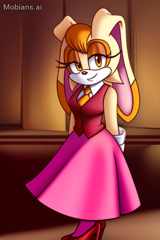 Vanilla Rabbit Cosplay Vanilla the Rabbit in a cocktail dress 5 by MaxietheFox2005 on DeviantArt