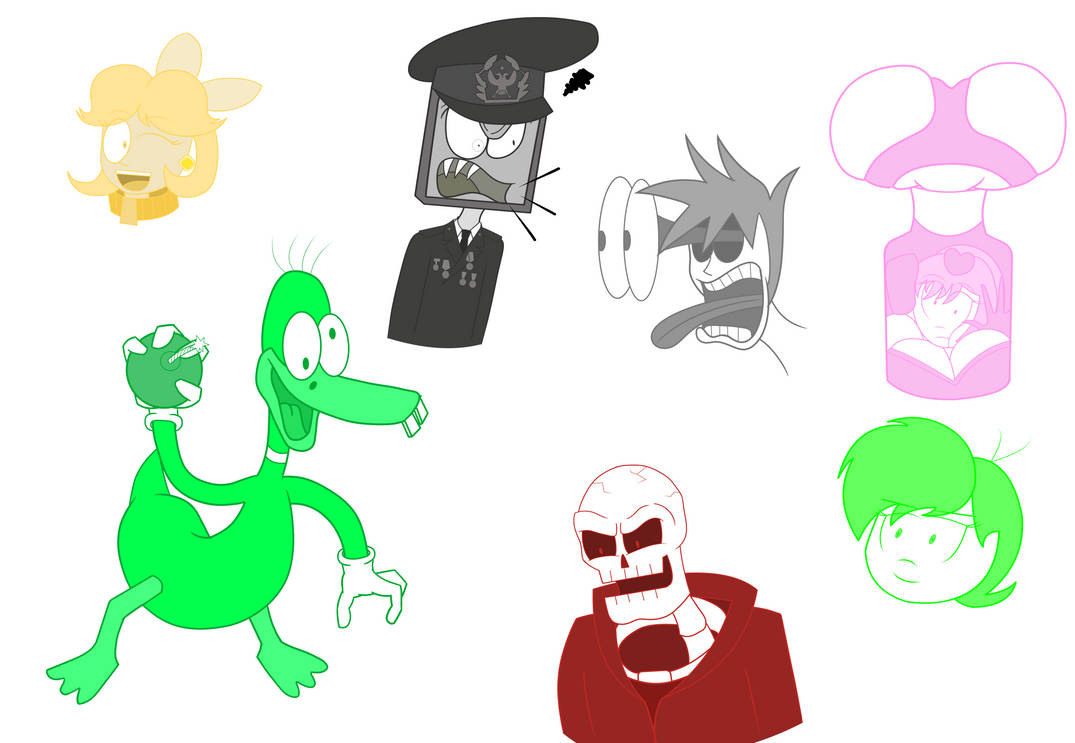 Fun Sketchs by mrRedPie on DeviantArt