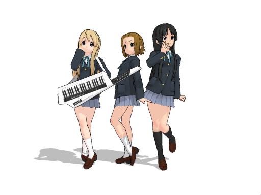 after school teatime ritsu and mugi and mio