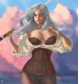 Adult Ciri, portrait (18+ optional).