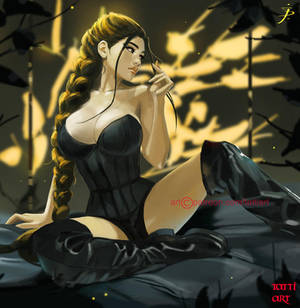 Lara, in black 1 (UPD).