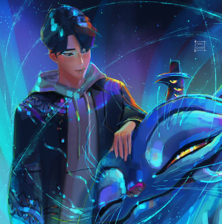 Durpy Jinu, Derpy, Magpie, K-pop Demon Hunters fanart. by TaissOnAir on ...