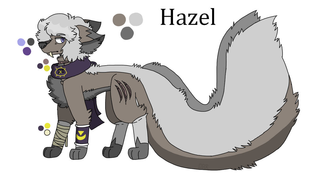 Hazel (Upated ref sheet) by DragonsBloodRose on DeviantArt
