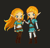 Zelda and Link