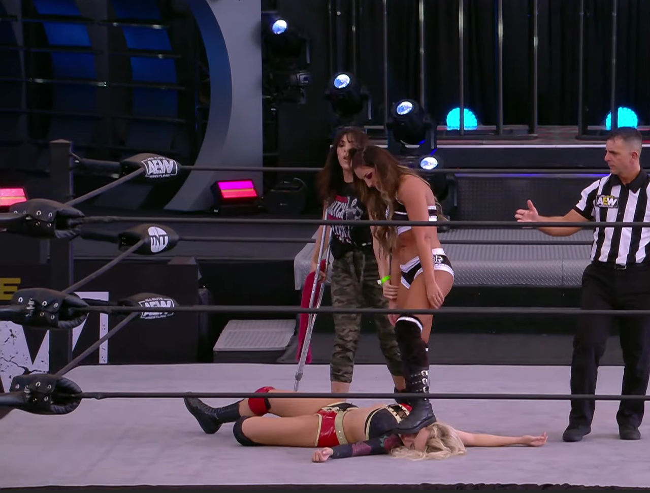 Raychell Rose Splits 210510 Britt Baker Taunts Raychell Rose After by patman83 on DeviantArt