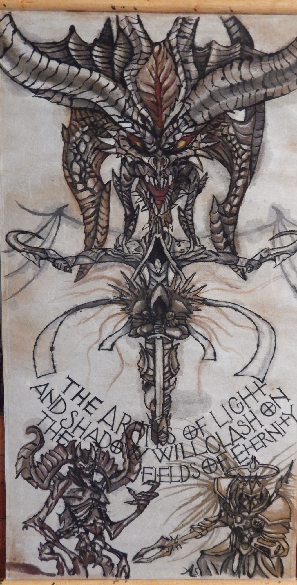 Devil Scroll Diablo Scroll by SteeleForgedArt on DeviantArt