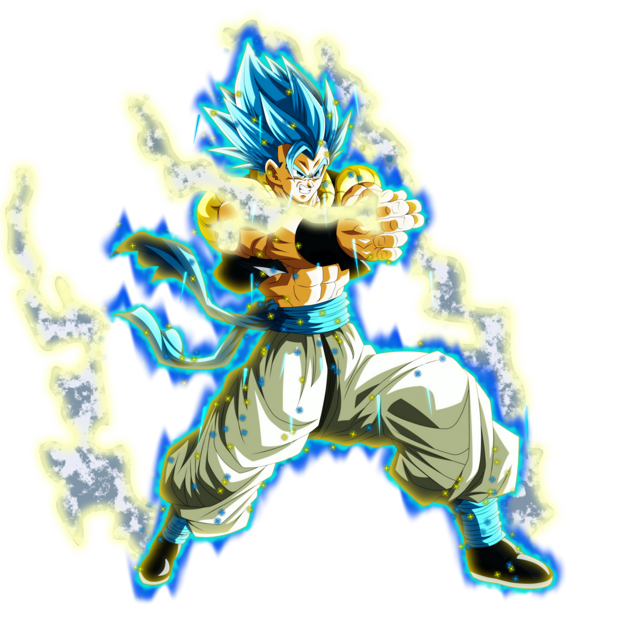 Super Saiyan Blue Evolution Heros Test_2 by EpsilonMisery on DeviantArt