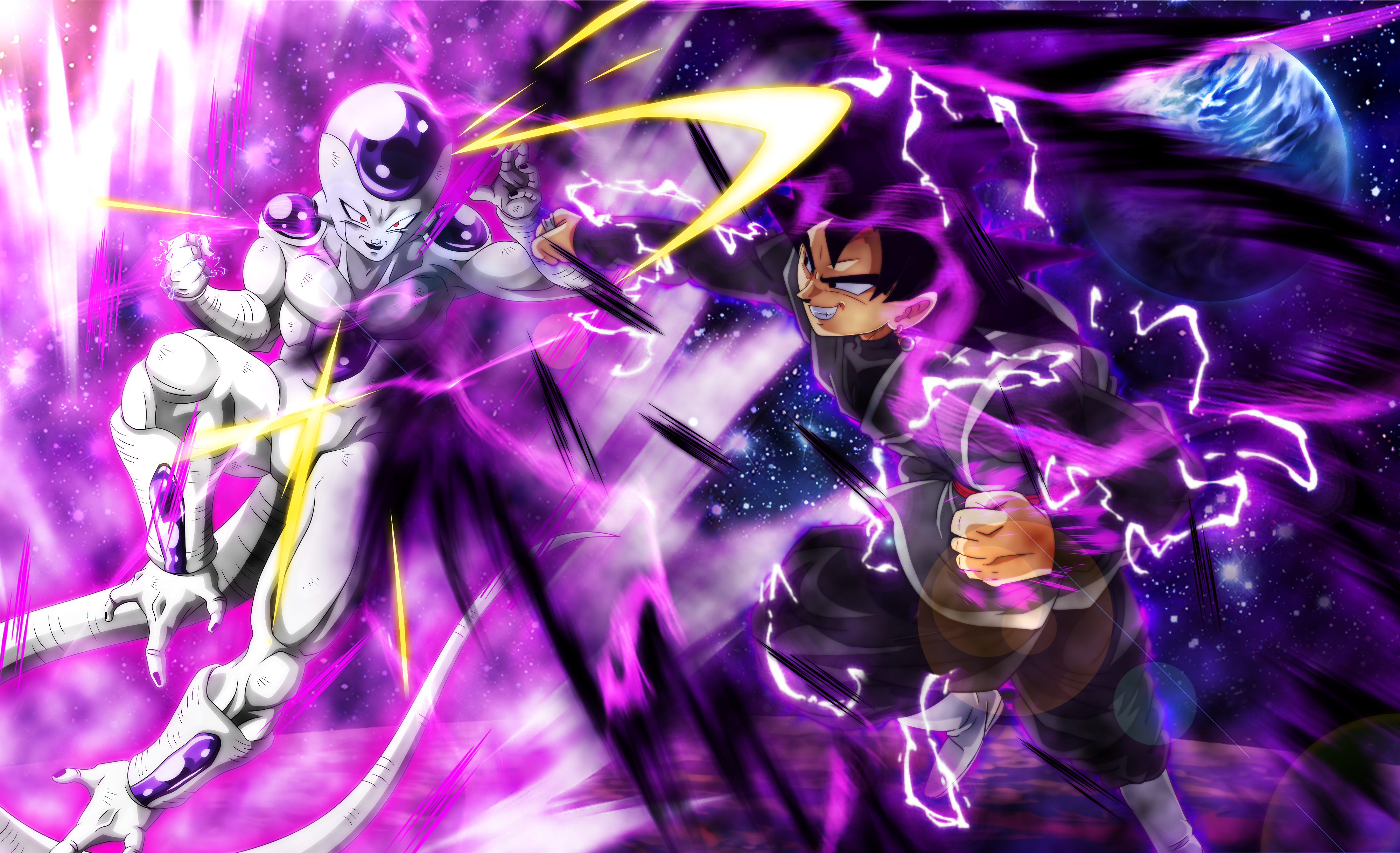 Black Frieza by Berne233 on DeviantArt  Pelicula de goku, Arale y goku,  Imagenes de goku ssj4