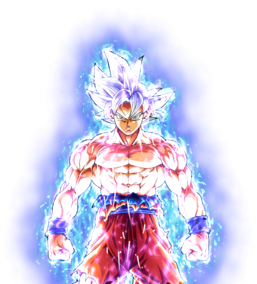 Mui Goku DBS Manga (Colored w/aura) by EpsilonMisery on DeviantArt