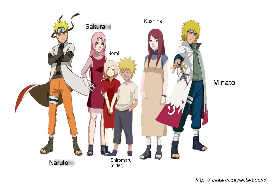 Naruto's Family Uzumaki Family by Usearm on DeviantArt