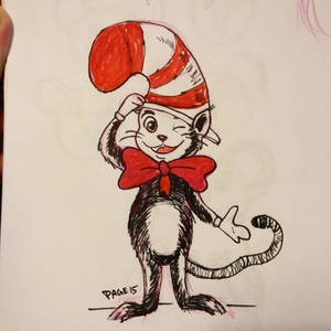 Widdle Cat in the Hat