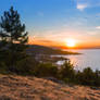 Sunset at Ponta dos Ganchos