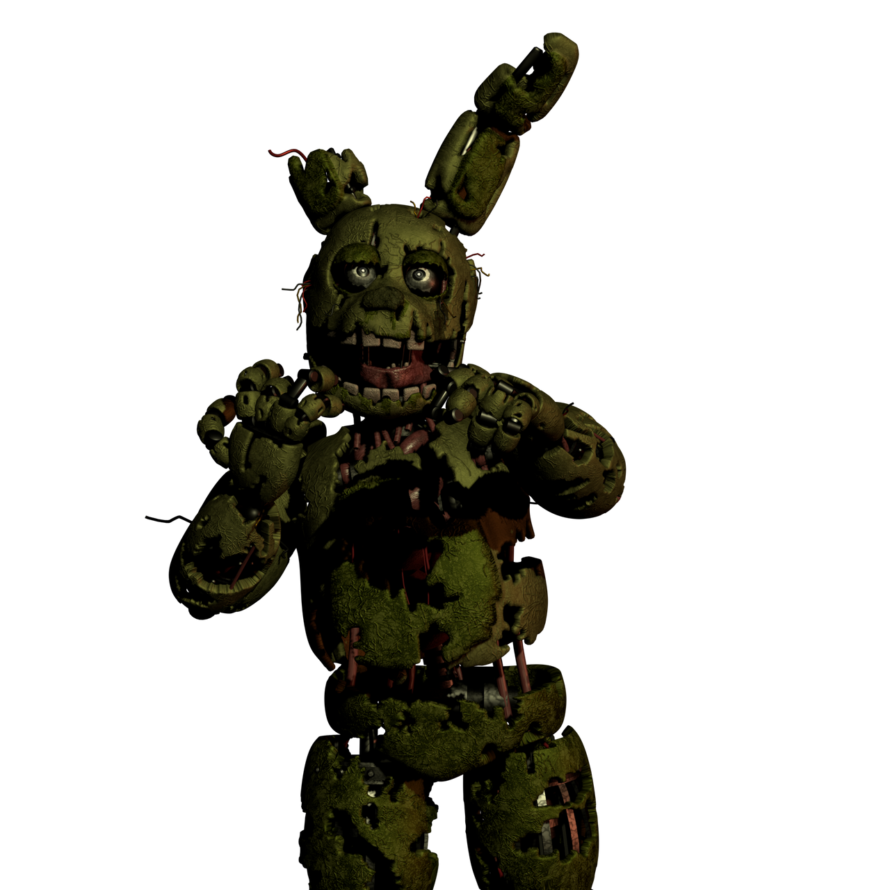Springtrap Render by J0SEYIZKUTE on DeviantArt