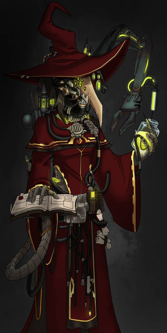Tech Witch by Kryotical on DeviantArt