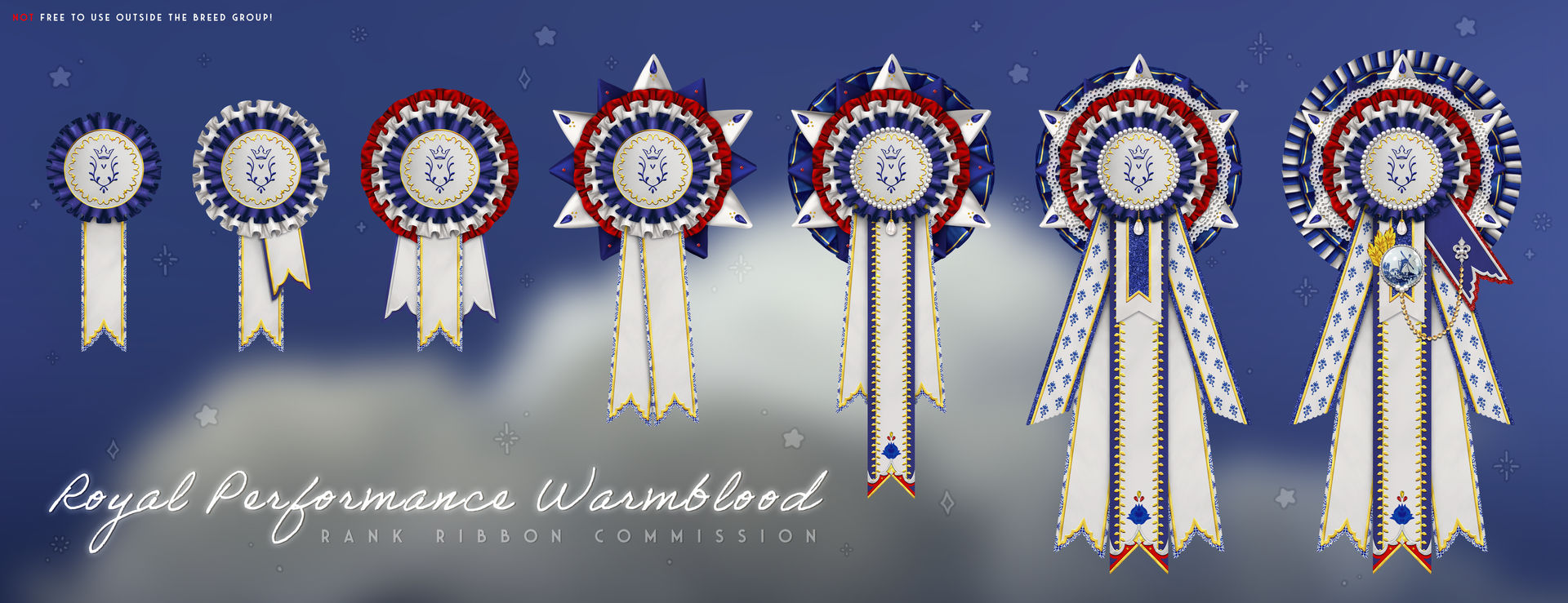 Rank Ribbons Board RPW Rank Ribbons | Commission by SylvesterPinewood on DeviantArt