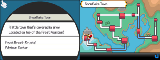 Pokemon Lost Story - Town map