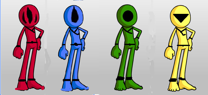 power rangers elemental ex ran by Cambecarts on DeviantArt