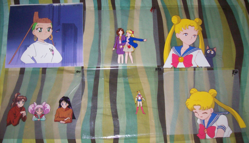 Sailor Moon Cels by SommerBommer