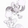 Tails and Klonoa Sketch