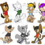 Youtuber Furries! (sketch/basic ideas)