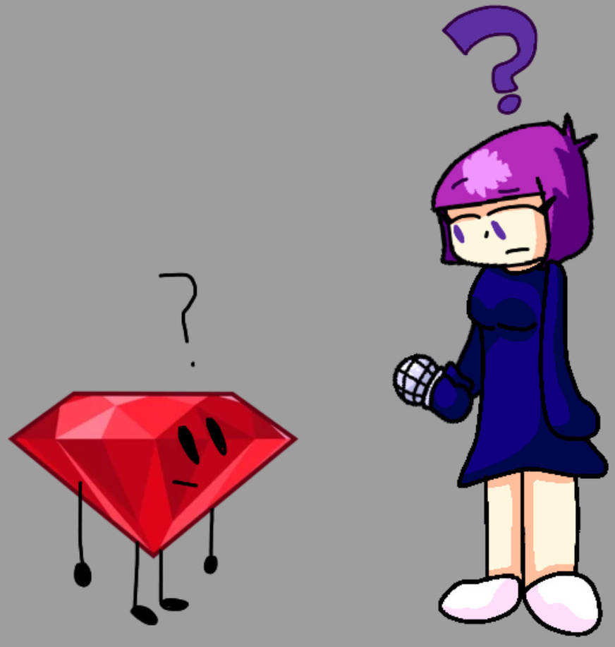 Ruby meets ruby bfb by dokianimates on DeviantArt