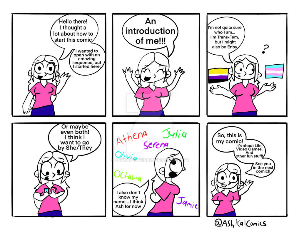 Intro Comic by AshMakesThings on DeviantArt