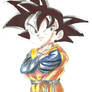 Goten epic pose.